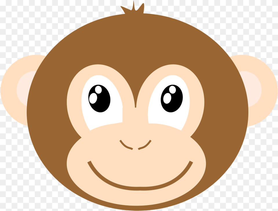 Clip Art Drawing Snout Monkey Gorilla Baby Elephant Cartoon Happy Gorilla Face, Astronomy, Moon, Nature, Night Free Transparent Png