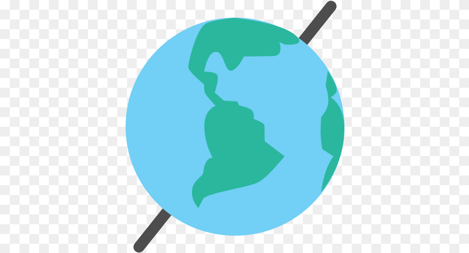 Clip Art Earth With Tilted Toward Earth On Its Axis Clipart, Astronomy, Outer Space, Planet, Globe Free Png Download