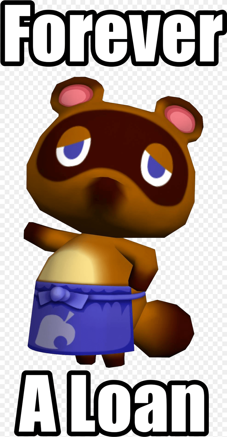 Clip Art Eating Alone Meme Tom Nook Forever A Loan, Bathroom, Indoors, Room, Toilet Free Png Download