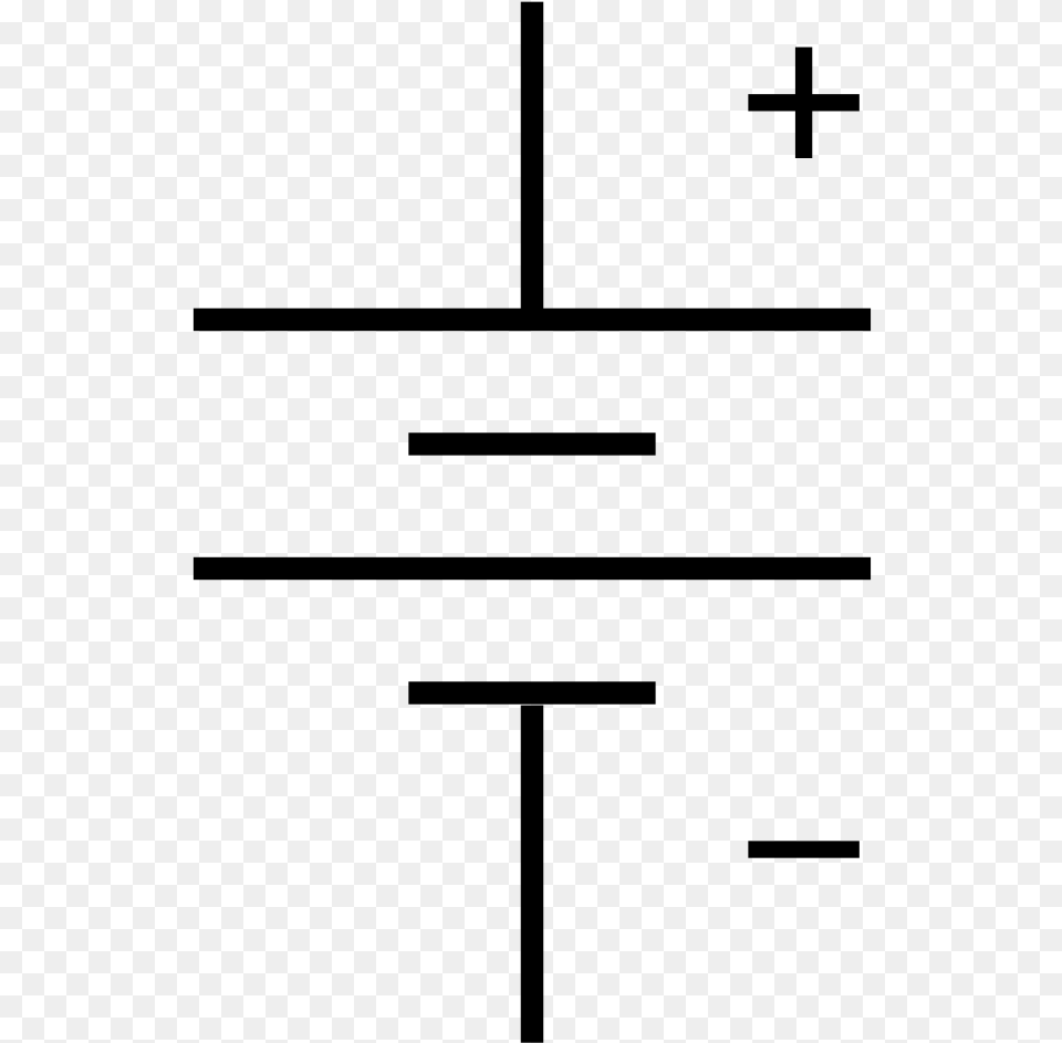 Clip Art Electric Electronic Schematic Diagram Battery Snap Circuit Symbol, Gray Free Png Download