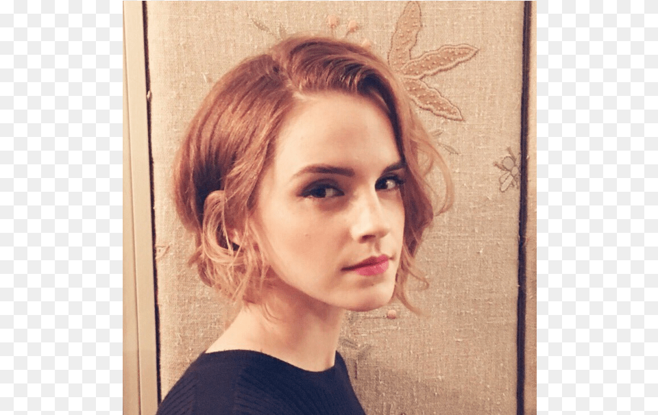 Clip Art Emma Watson Pixie Cut Emma Watson Hairstyles 2016, Adult, Portrait, Photography, Person Png