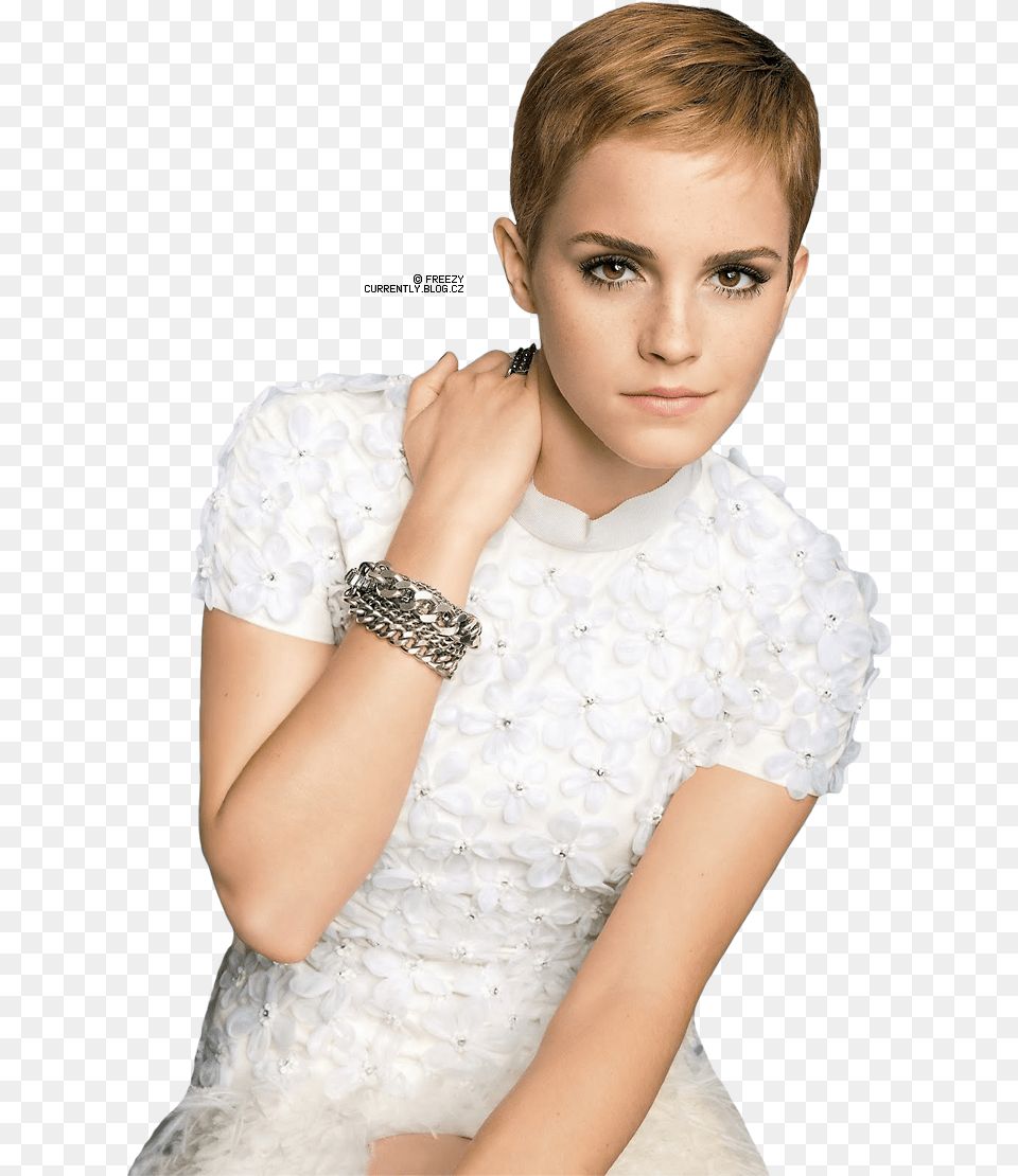 Clip Art Emma Watson Pixie Cut Emma Watson Very Short Hair, Dress, Clothing, Jewelry, Accessories Free Png