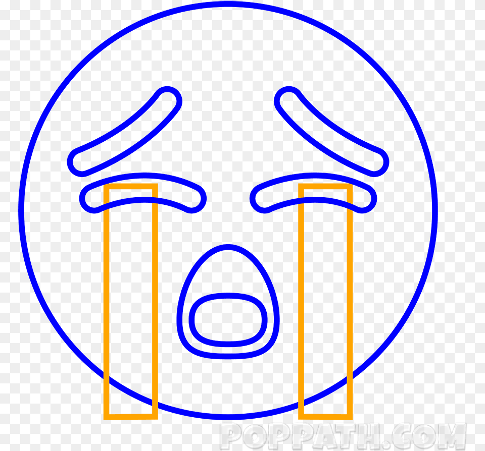 Clip Art Emoji Drawing Tears Clip Horizon Observatory, Light, Neon, Disk Free Transparent Png