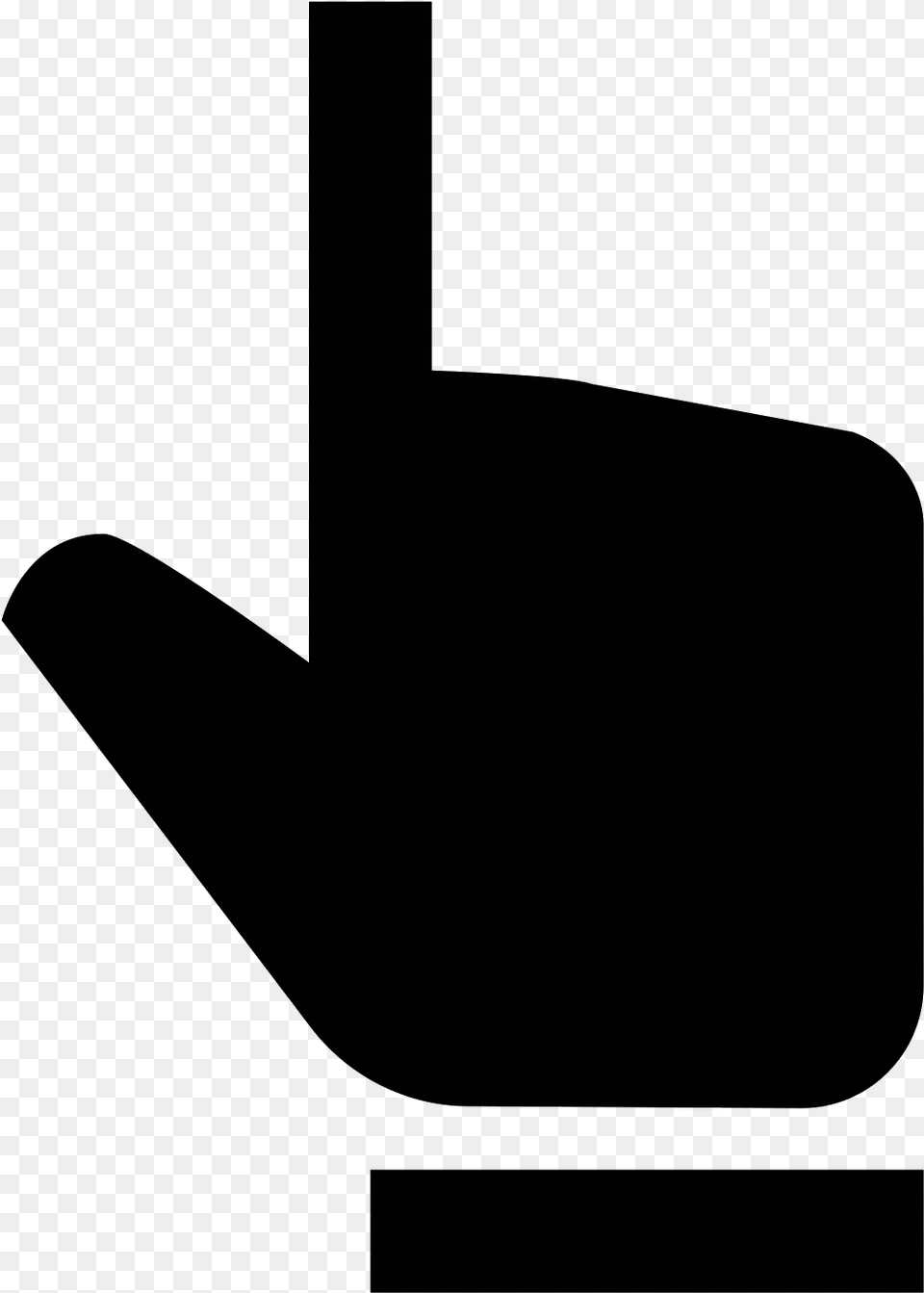 Clip Art Et Fingers Icon, Gray Png Image