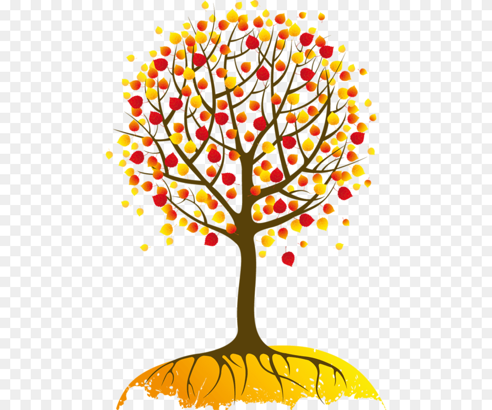 Clip Art Fall Tree, Plant, Potted Plant, Flower, Pollen Png Image