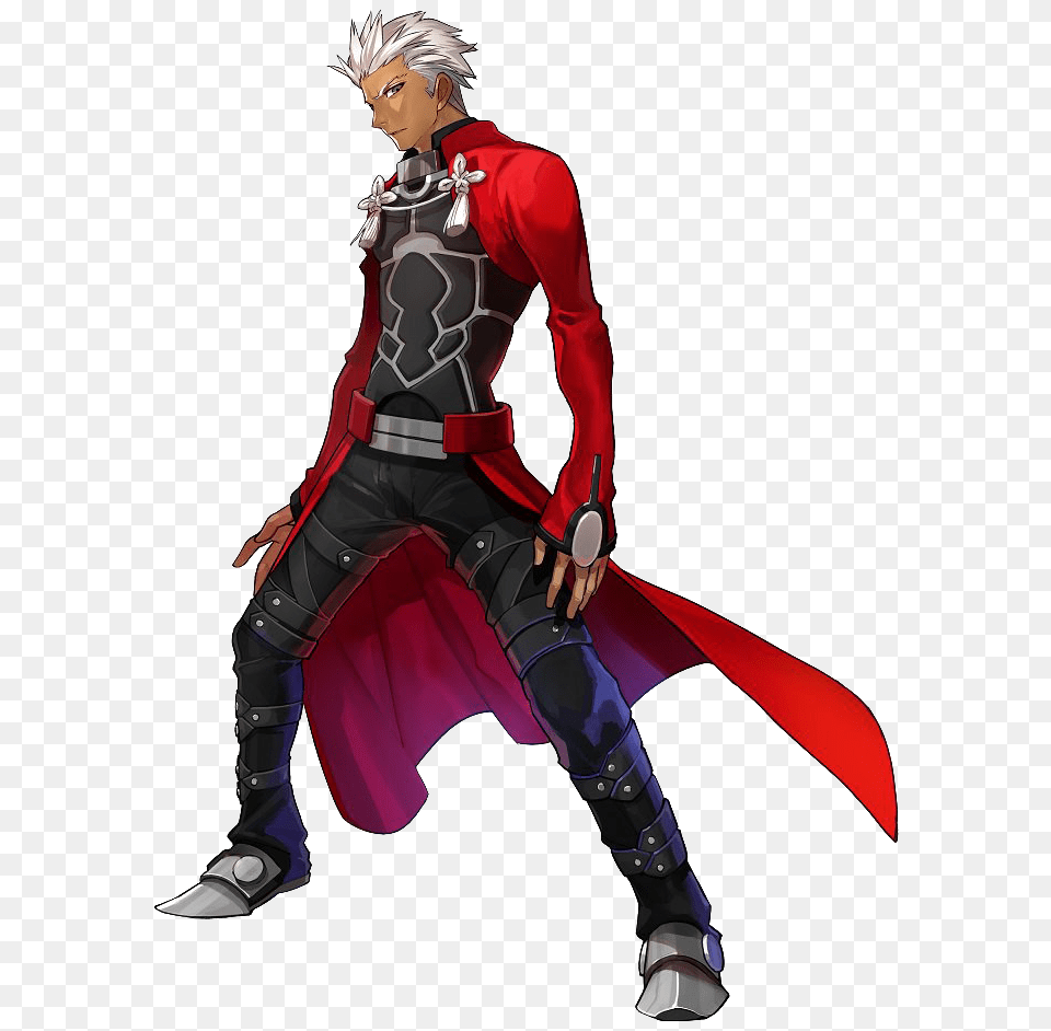 Clip Art Fate Extra Archer Archer Fate Extella Link, Clothing, Costume, Person, Face Png Image