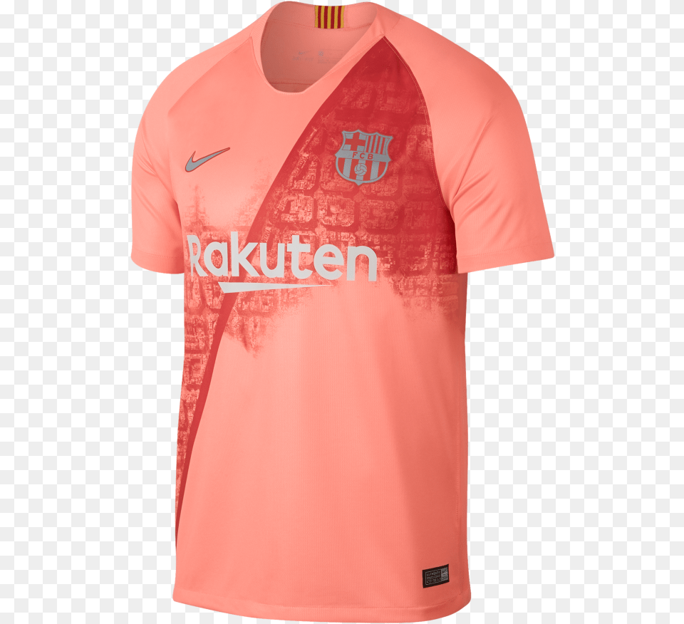 Clip Art Fc Barcelona Neymar Jersey Barcelona Away Kit 2018, Clothing, Shirt, T-shirt Free Transparent Png