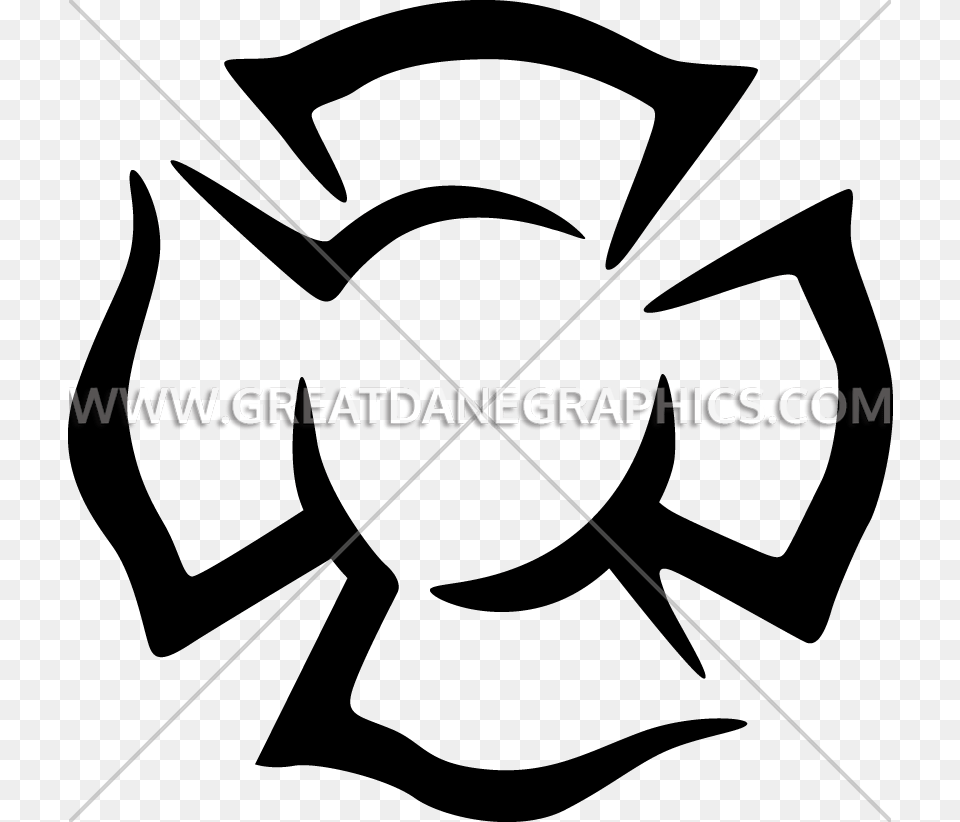 Clip Art Firefighter Emblems Emblem, Recycling Symbol, Symbol, Bow, Weapon Free Transparent Png