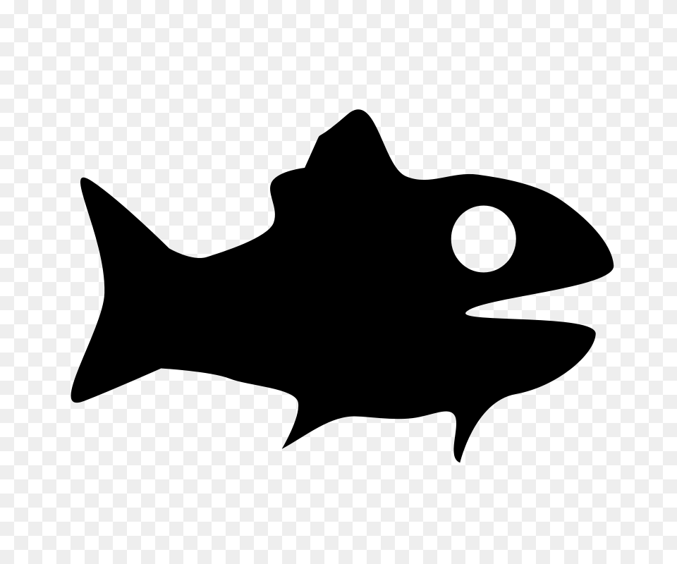 Clip Art Fish, Gray Png