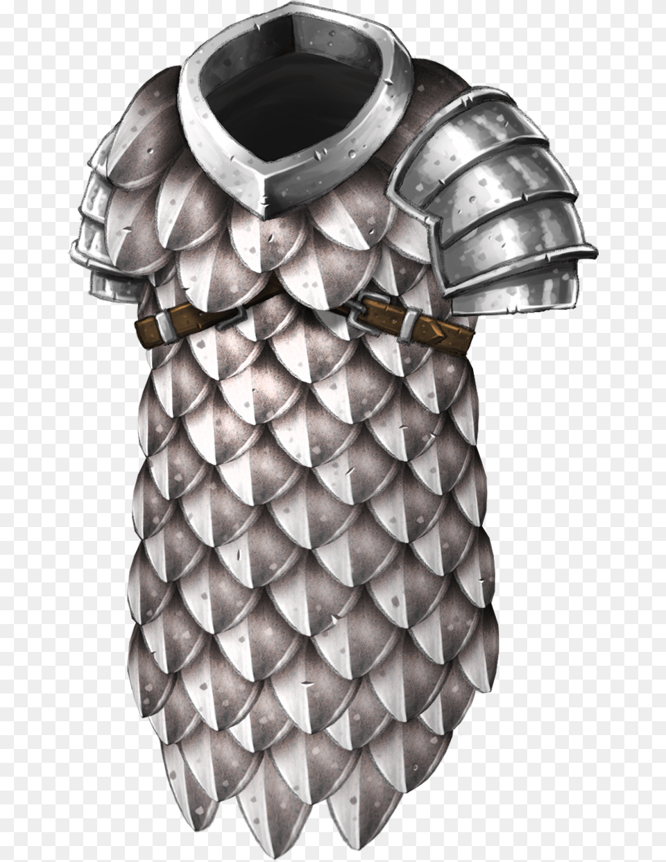Clip Art Fish Scale Armor Dampd Scale Mail Armor, Adult, Male, Man, Person Free Png Download