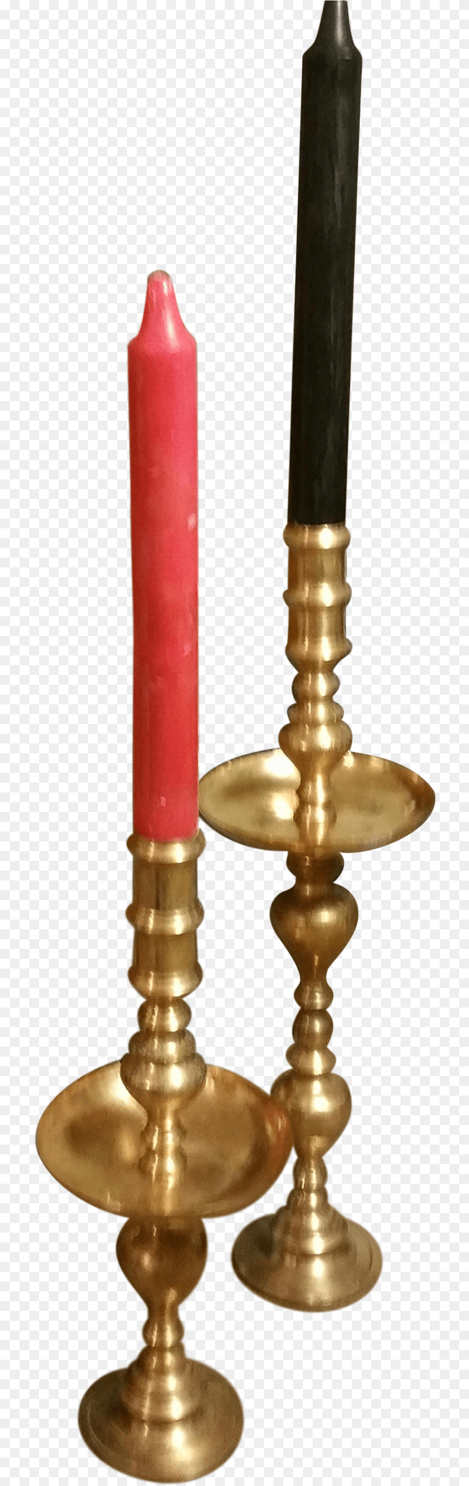 Clip Art Floor Candlestick Brass, Candle, Smoke Pipe Free Png