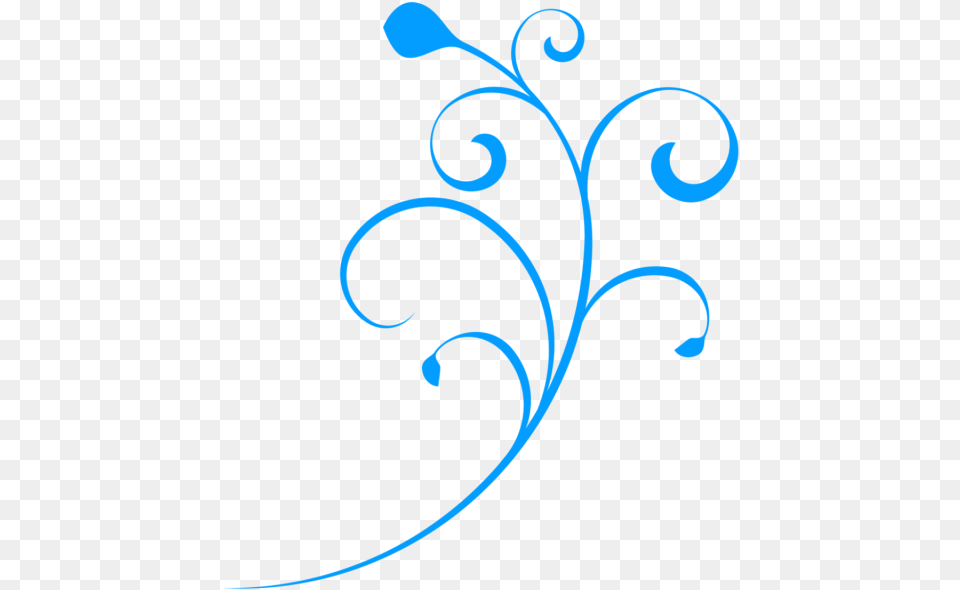 Clip Art Floral Azul Vectores En Azul, Floral Design, Graphics, Pattern Free Png Download