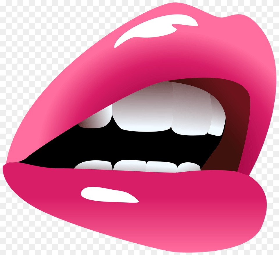 Clip Art Flower Lips Gardening Flower And Vegetables, Body Part, Mouth, Person, Teeth Free Png Download