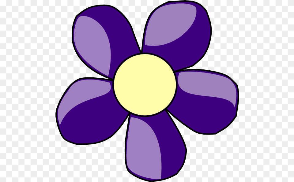 Clip Art Flowers Purple 5 Petal Flower Clipart, Anemone, Plant, Daisy, Animal Free Png