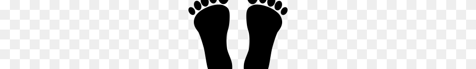 Clip Art Footprints Cartoon Footprints Clipart Footprint, Gray Free Png