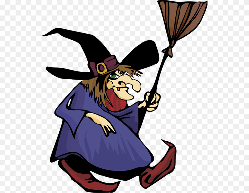 Clip Art For Halloween An Old Short Witch Clip Art, Person, Cartoon, Face, Head Free Png Download