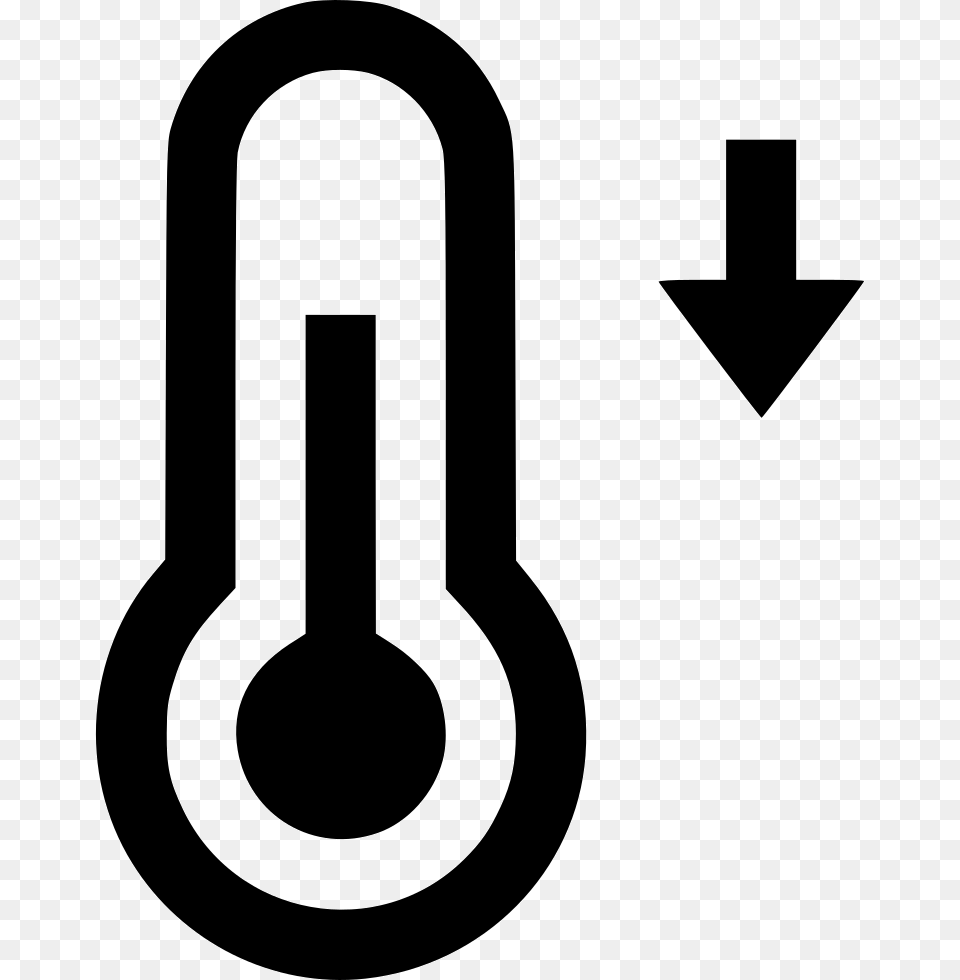 Clip Art Forecast Thermomete Temperature Svg Heat Icon, Stencil, Symbol, Ammunition, Grenade Free Png Download