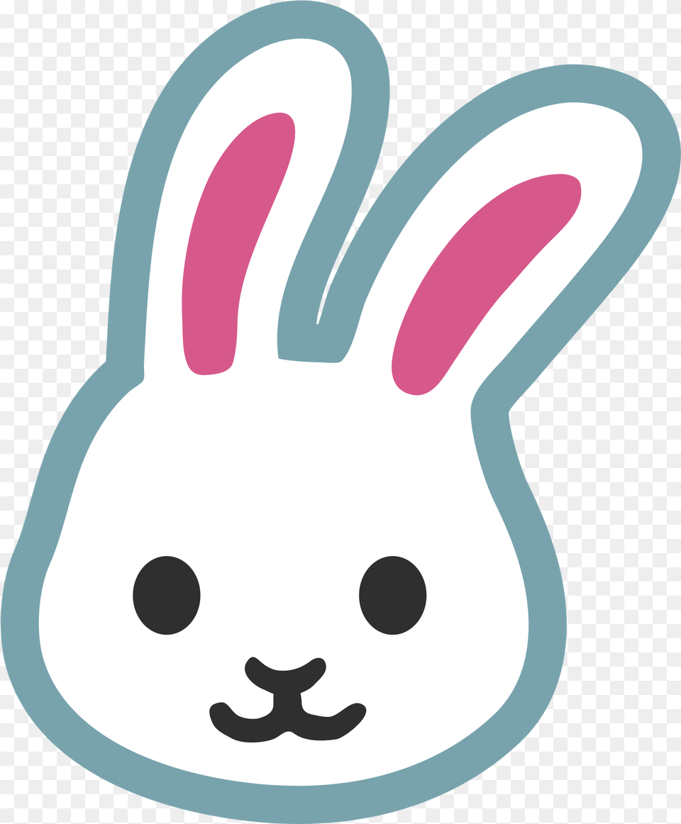 Clip Art Free Emoji For Free Transparent Bunny Emoji, Animal, Mammal, Rabbit Png Image