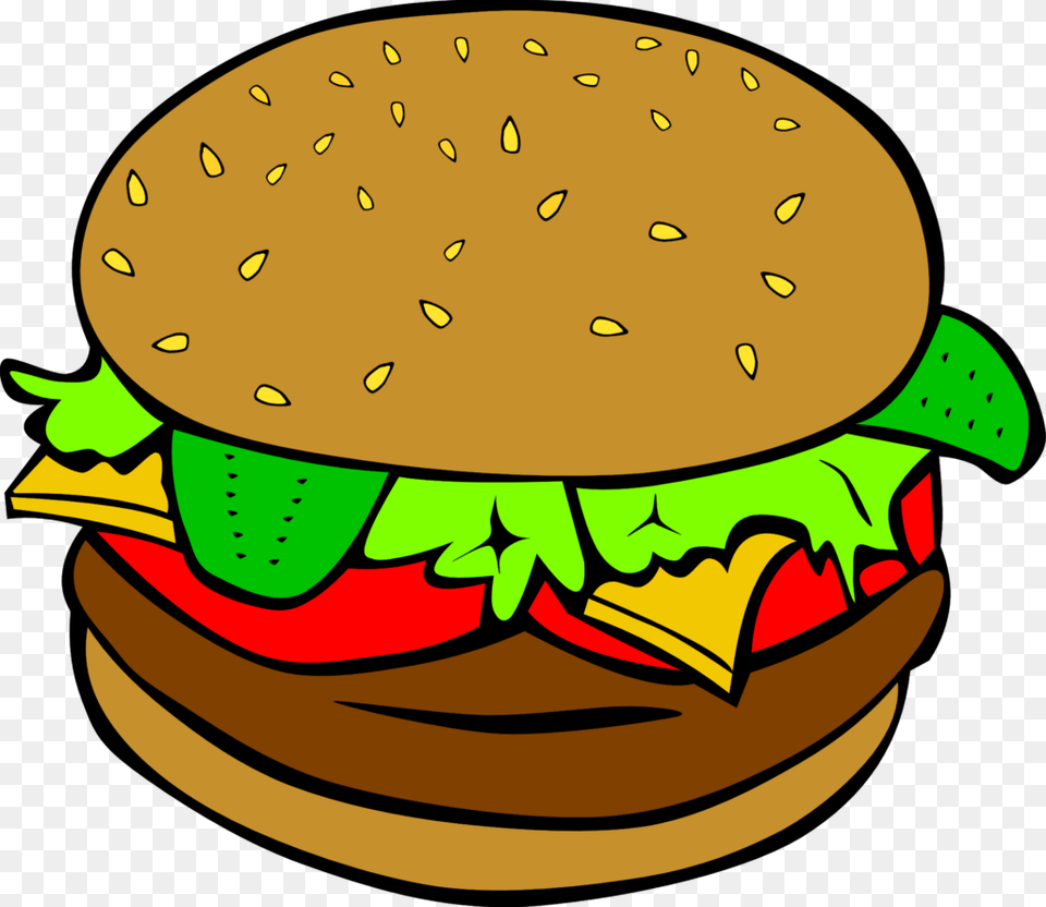 Clip Art Food, Burger, Baby, Person, Face Free Png Download