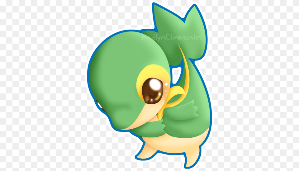 Clip Art Free Snivy Chibi Png Image