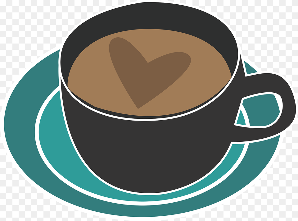 Clip Art Freeuse Cafe Vector Cappuccino Cup Cup Of Coffee Vector, Beverage, Coffee Cup Png
