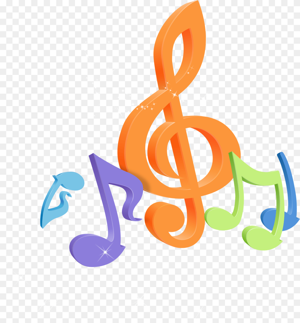 Clip Art Freeuse Colorful Music Note Clipart Colorful Music Note Clipart, Graphics, Symbol, Text Free Transparent Png