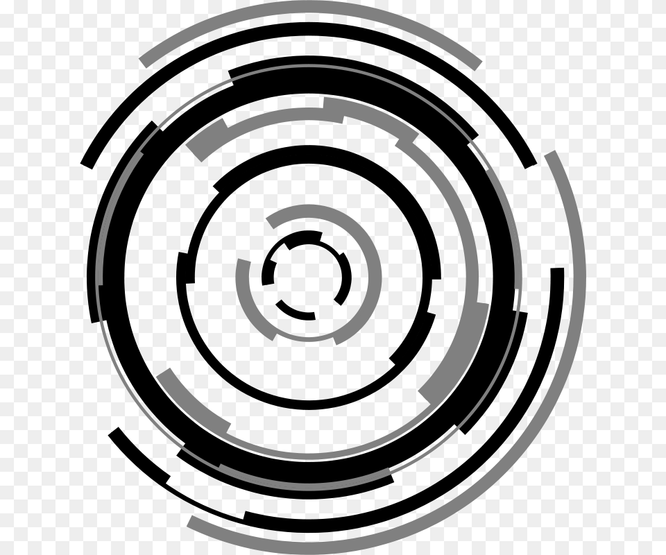 Clip Art Freeuse Download Circle Clip Art Transprent Tech Vector, Spiral Free Png