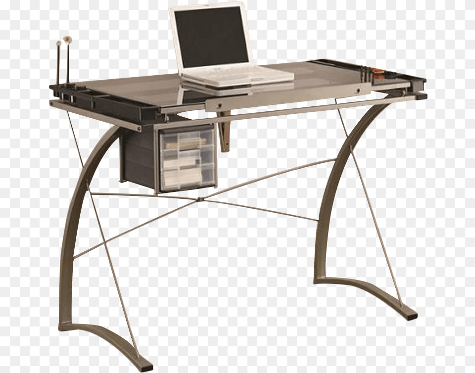 Clip Art Freeuse Download Drawing Desks Drafting Table Computer Desk, Electronics, Furniture, Laptop, Pc Png