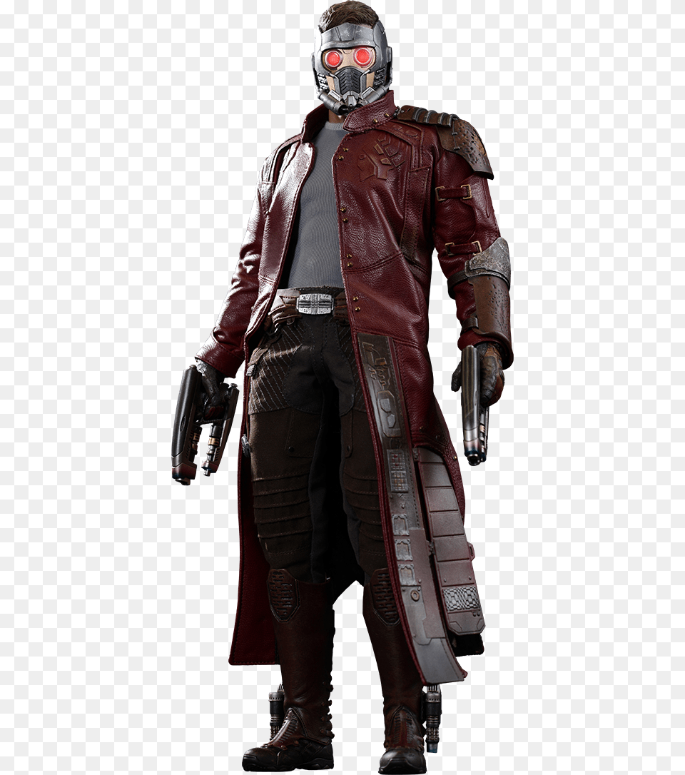 Clip Art Freeuse Download Hot Toys Star Lord Sixth Guardians Of The Galaxy Star Lord 16th Scale Hot, Clothing, Coat, Jacket, Adult Png Image