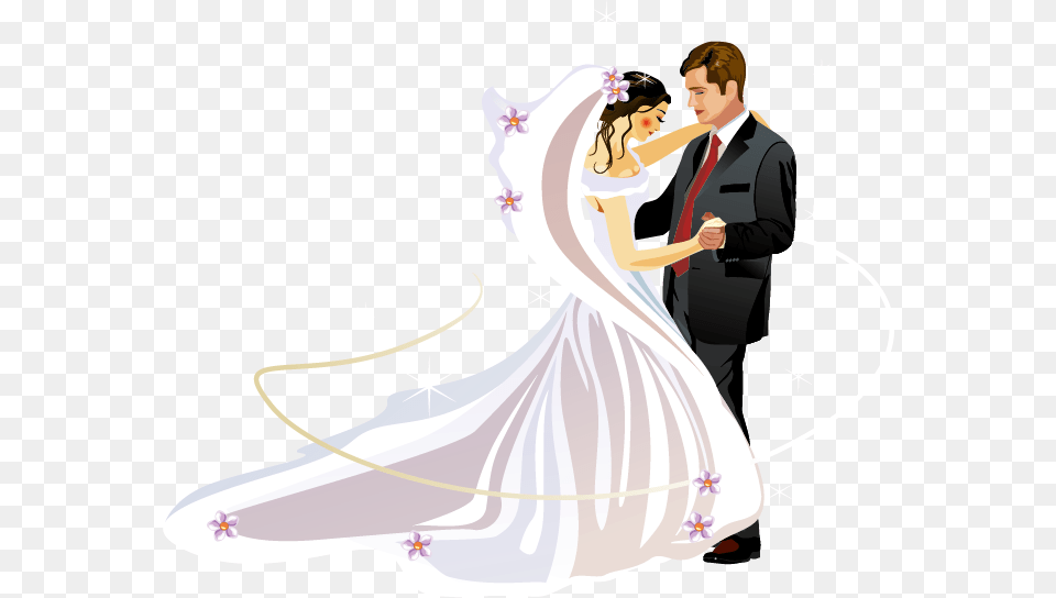 Clip Art Freeuse Library Christian Marriage Clipart Wedding Couple Clipart, Suit, Clothing, Dress, Formal Wear Png