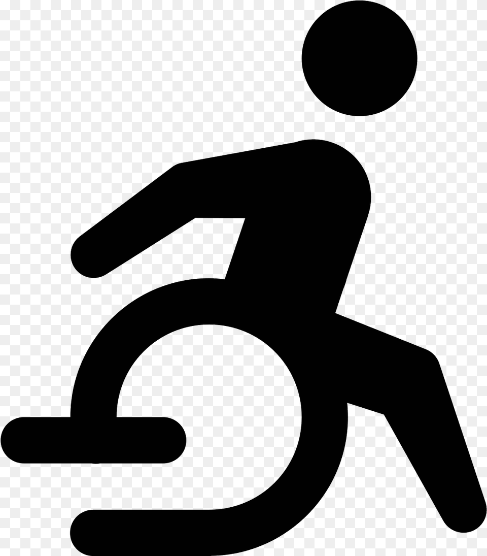 Clip Art Freeuse Library Handicapped Icon Free Download Disability, Gray Png Image