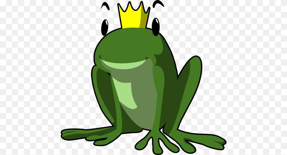 Clip Art Frog Prince Normal Art, Amphibian, Animal, Green, Wildlife Free Png