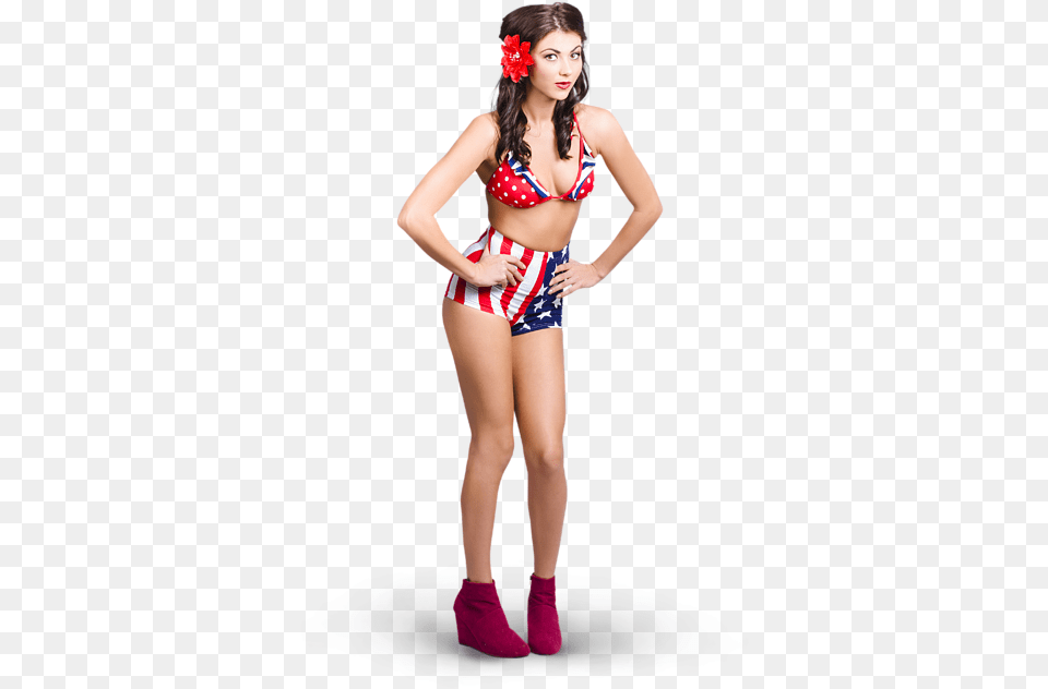 Clip Art Full Body American Style Photo Shoot, Bikini, Swimwear, Clothing, Adult Free Png