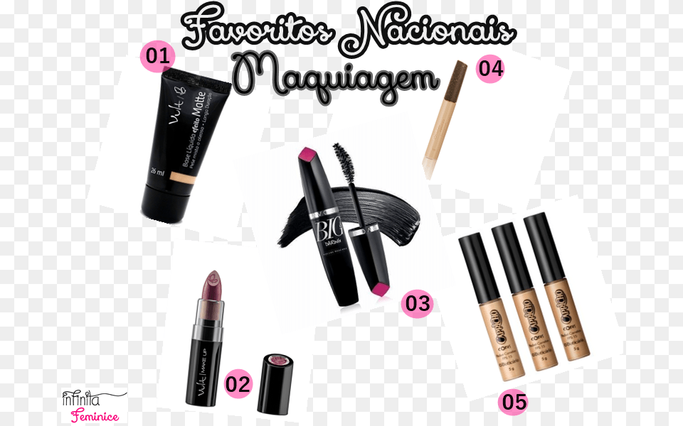 Clip Art Fundo De Maquiagem Mascara, Cosmetics, Lipstick Free Transparent Png