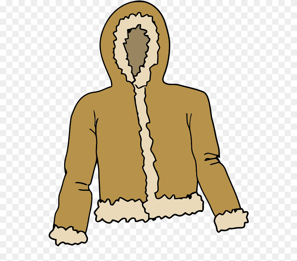 Clip Art Fur Jacket Clip Art, Clothing, Coat, Hood, Hoodie Free Transparent Png