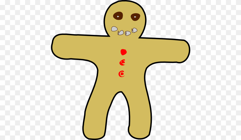 Clip Art Gingerbread Man Coloring Book, Cross, Food, Sweets, Symbol Png Image