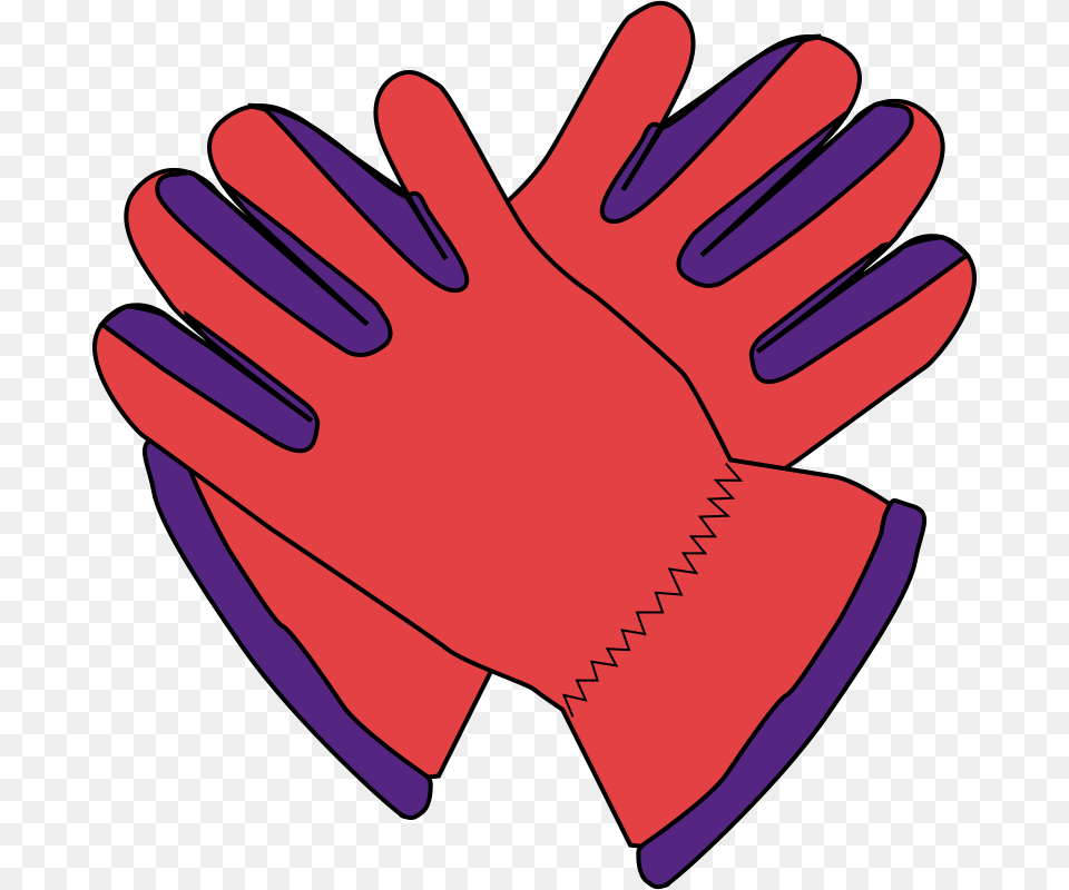 Clip Art Gloves At Clker Com Gloves Clipart, Baseball, Baseball Glove, Clothing, Glove Free Transparent Png