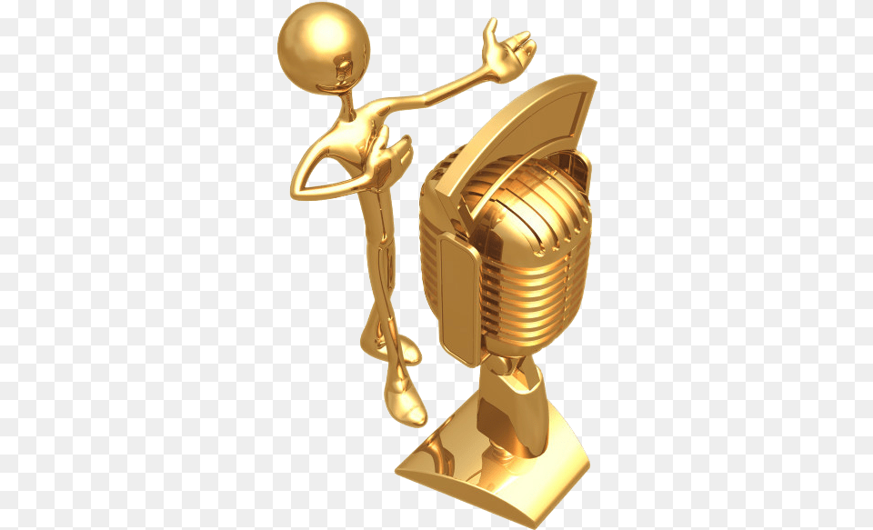 Clip Art Golden D Microphone Gold, Bronze, Lighting Png Image