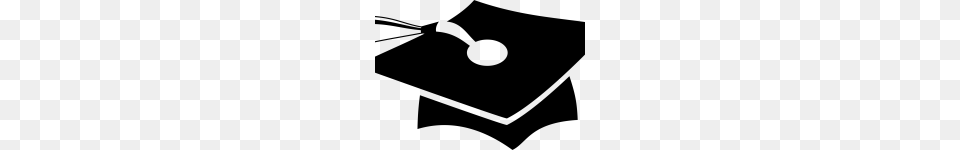 Clip Art Graduation Hat Clip Art, Gray Free Png