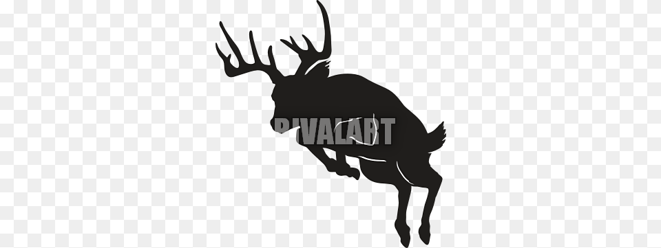 Clip Art Graphic Of An Olive Green Guy Character Hunting Deer, Animal, Mammal, Moose, Wildlife Free Png
