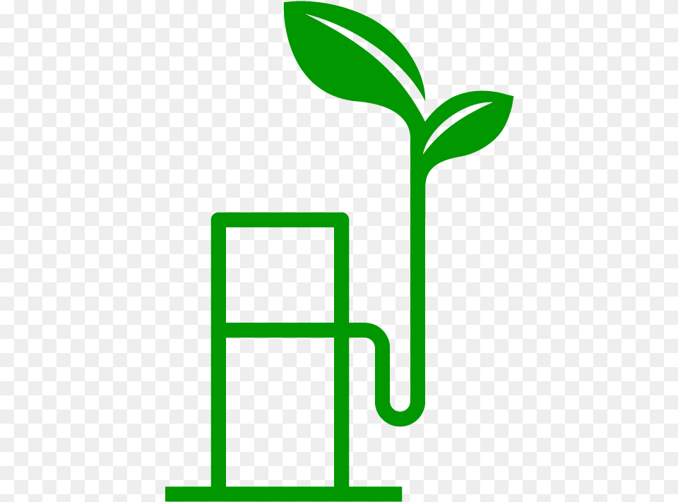 Clip Art Green Gas Pump Sustainable Business, Herbal, Herbs, Plant, Sprout Free Png Download
