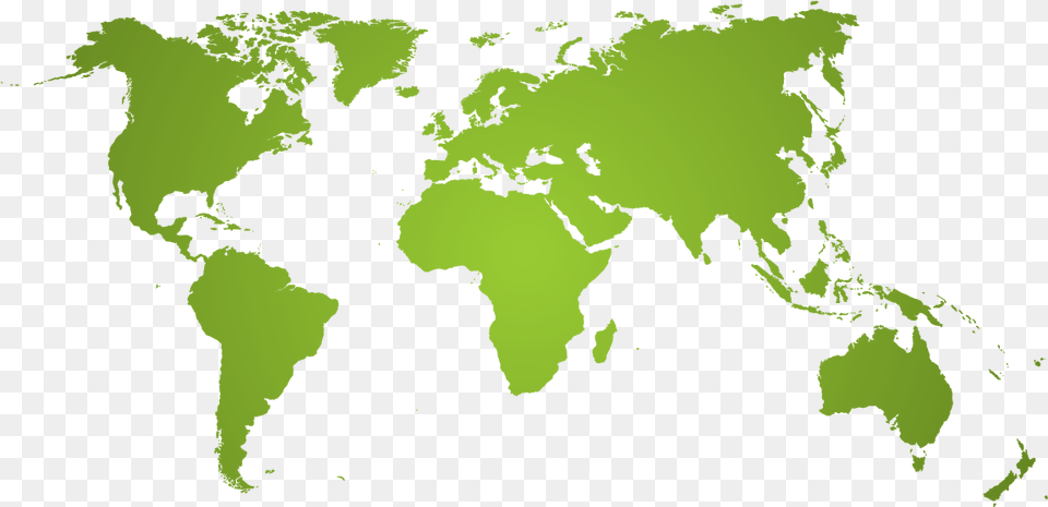 Clip Art Green World Map Icc World Cup Hosting, Chart, Plot, Person, Face Png
