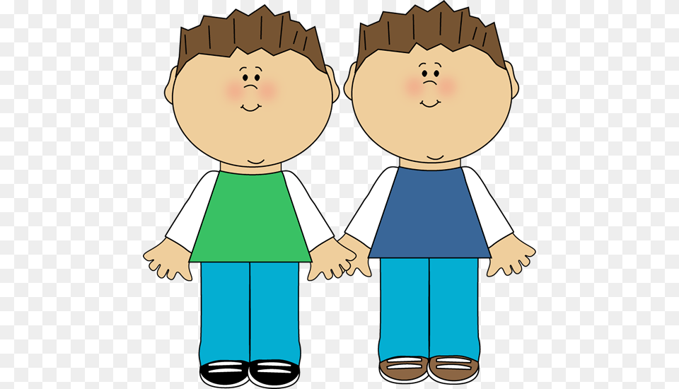 Clip Art Gt Twin Brothers Twins Clipart, Baby, Person, Clothing, Pants Png Image