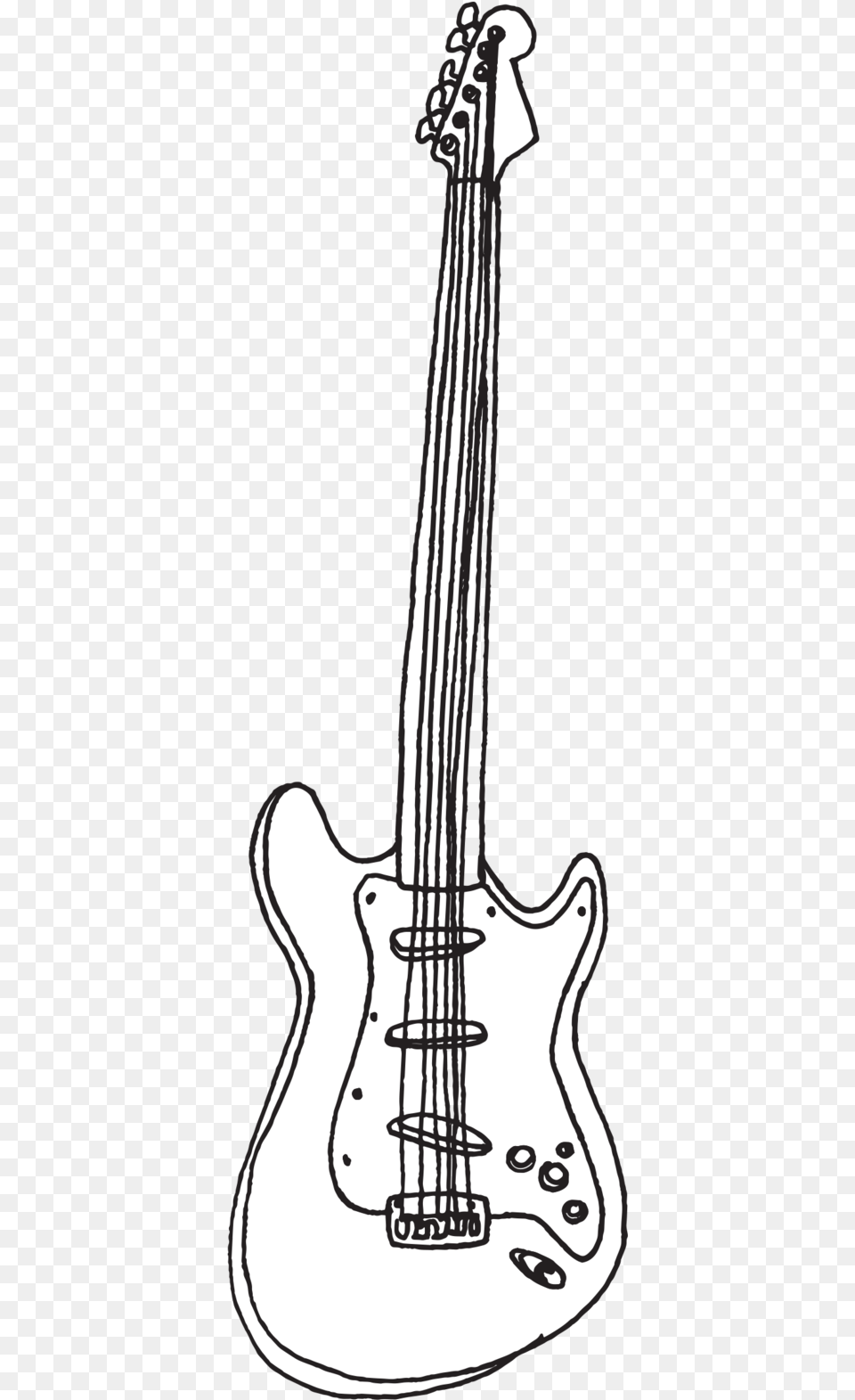 Clip Art Guitar Tattoos Bass Guitar, Bass Guitar, Musical Instrument Free Png Download