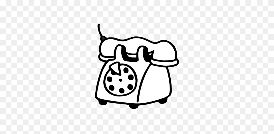 Clip Art Gustavorezende Old Telephone Black, Electronics, Phone, Dial Telephone, Animal Free Png