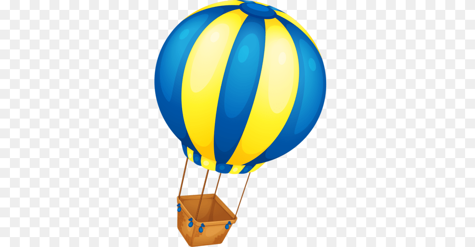 Clip Art H W Album Hot Air Balloon Baby, Aircraft, Hot Air Balloon, Transportation, Vehicle Png