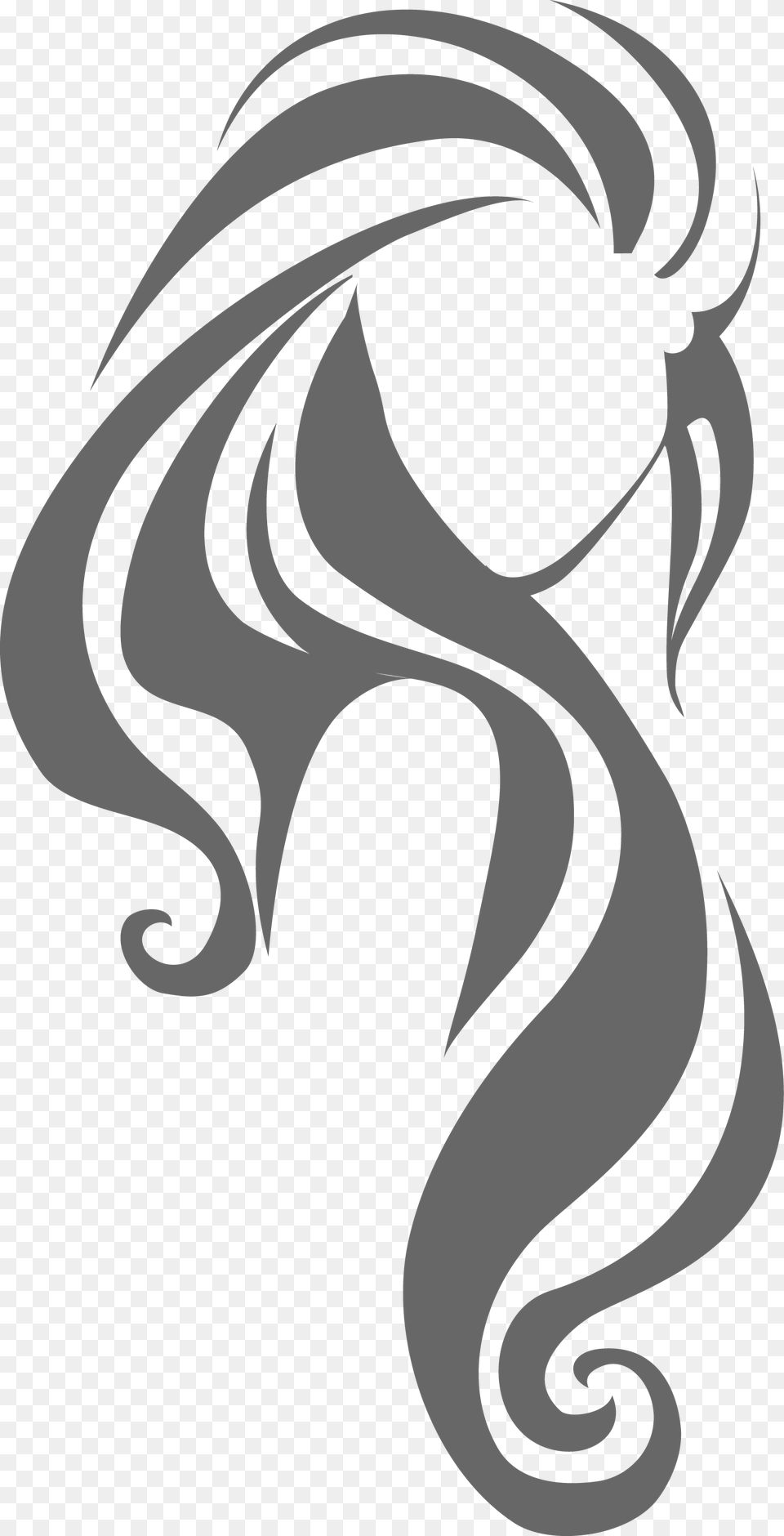 Clip Art Hair, Person, Stencil Png