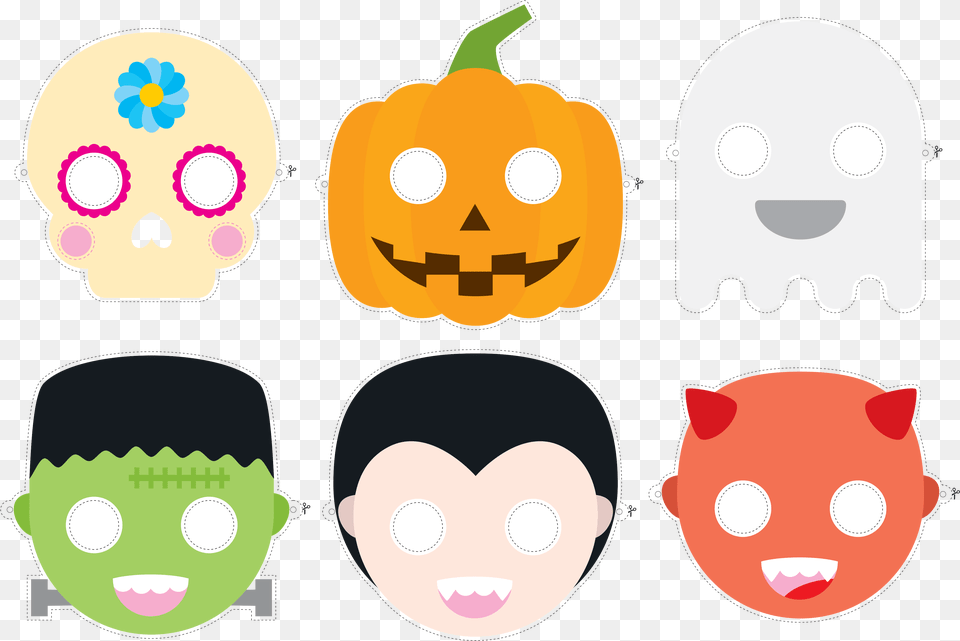 Clip Art Halloween Mask Vector Halloween Lascar War Memorial, Vegetable, Pumpkin, Produce, Food Free Png Download