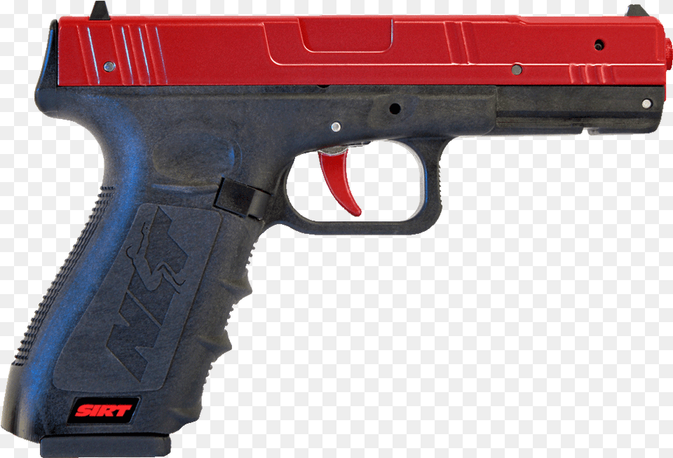 Clip Art Hand Holding Gun Red Pistol Transparent, Firearm, Handgun, Weapon Free Png