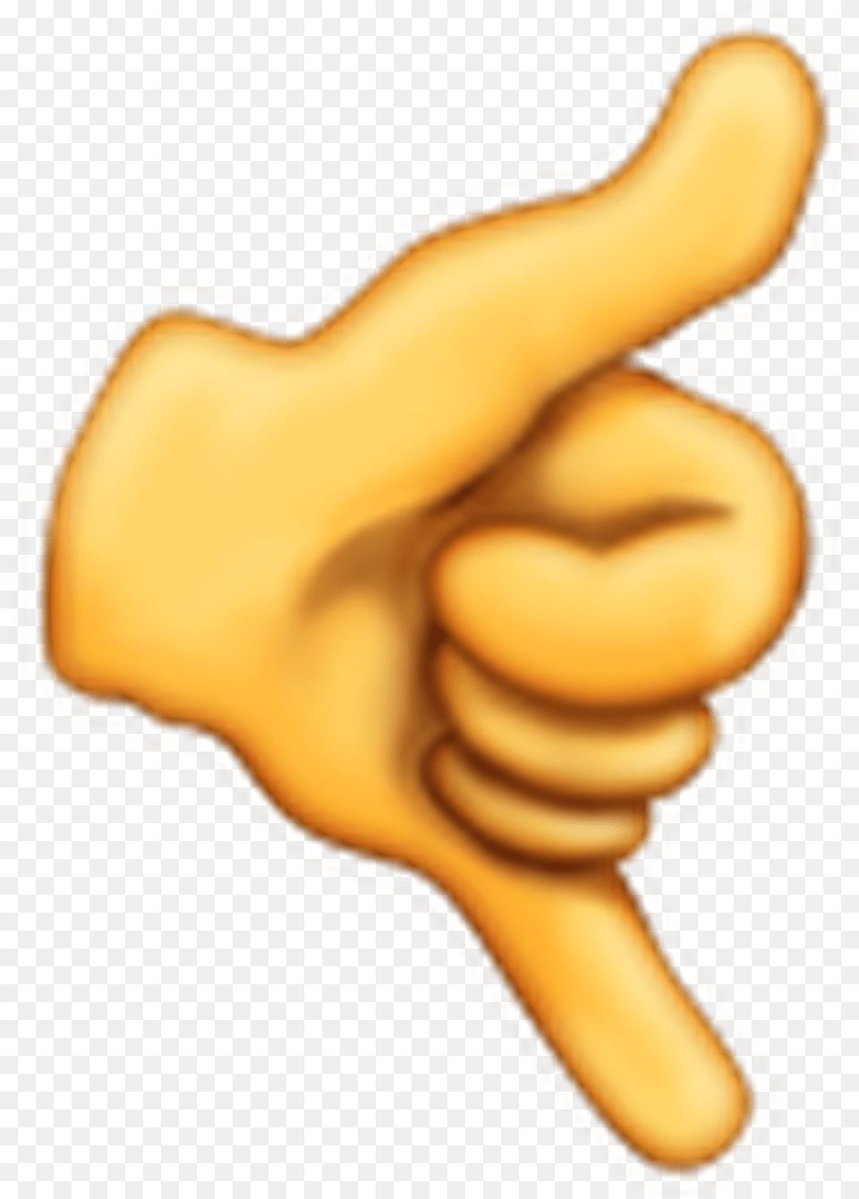 Clip Art Hang Loose Emoji Hand Sign Emoji, Body Part, Finger, Person, Thumbs Up Free Transparent Png